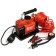 Car compressor "Aggressor" AGR-75, boropian, metal, 12V, 300W, performance 75 l/min, boat adapters, bag