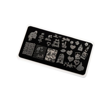 TNL Premium Barbie Doll Stamping plate