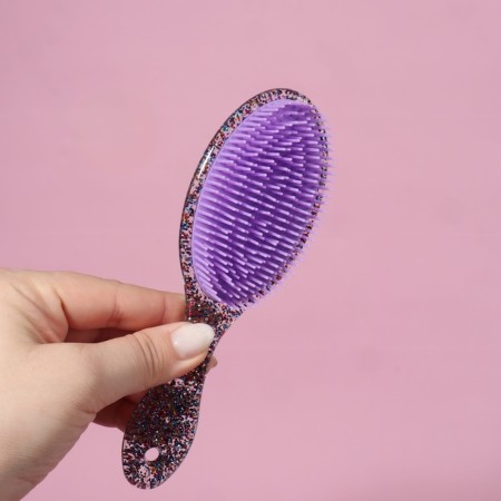 Massage comb, 5.5 × 17.5 cm, color mix-4