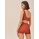 Women's shorts with the braid "Kosichka" Mirey Shorts Plait, size 44-46, color cinnamon