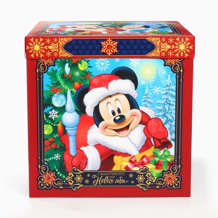 Gift Folder Fairy Tale New Year, 30x30x30 cm, Mickey Mouse-7