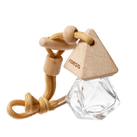 A bottle for a flavor in a car, suspended, 6 ml