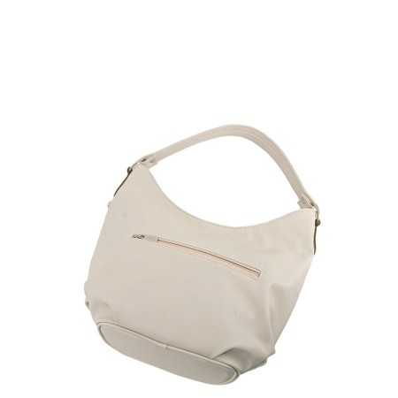 B2263 Bag bag, lightning department, milk color 29x40x10cm-1
