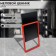 Contact price tag with chalk marker, a4, black color, PVC
