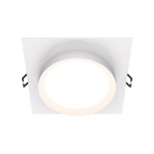 Building lamp Technical DL086-GX53-SQ-W, 1x15W, 11x11x5.2 cm, GX53, white color