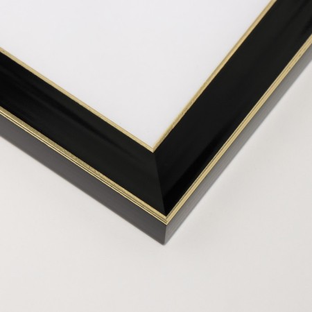 Photo frame Plastic "Watercolor" 15x21 cm, black-2