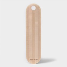Board Serving shares, 40 × 10 × 1.6 cm, birch