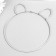 Ring Metal for the manufacture of dreams "Bear" 0.2x16x13 cm