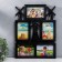 Photo frame plastic in 5 photos 10x15 cm "Mill" black 45x34 cm