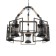 Chandelier "MADILAL" 5H27 black 65x65x28 cm