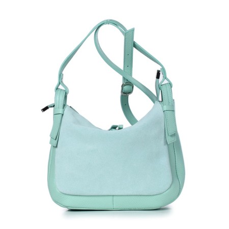 Female bag, genuine leather, 275x205x100 cm, mint-1