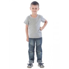 Children's T -shirt, height 116 cm, color gray melange
