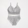 Female set (top, panties) Gray color, size 42-44
