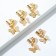 Hairpins piercing for the worst, 5 pcs., 2 x 1 x 2 cm
