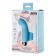 Vibronstat on the finger of Jos Danko for the point G, silicone, blue, 9.5 cm