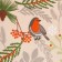 Bullfinch 35x60 cm, 100% hl, moured 164 g/m2