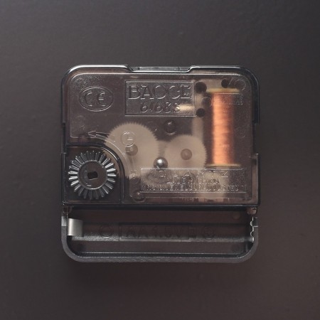 Watching double -sided watches, on a suspension, smooth move, 53 x 35 cm, dial 21.5 cm-3