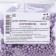 Confectionery sprinkling with a soft center matte "pearls" lilac, 50 g