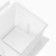 Plastic-container regiment F362, 14.5 × 14 × 11 cm, the color is a transparent matte