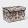 Stelly box for storage with a lid "Heart", 37 × 24 × 24 cm