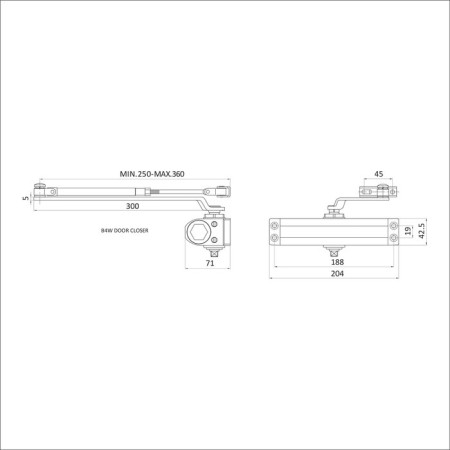 Deuter door pin Ultimate, DD-120 A-W (60-140 kg), white, frost-resistant color-2