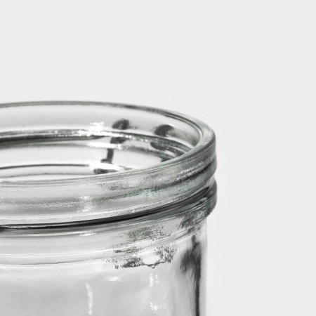 Glass Bank for bulk products with a Gallery Lube Castle, 250 ml, 10.5 × 8.5 cm-5