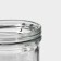 Glass Bank for bulk products with a Gallery Lube Castle, 250 ml, 10.5 × 8.5 cm