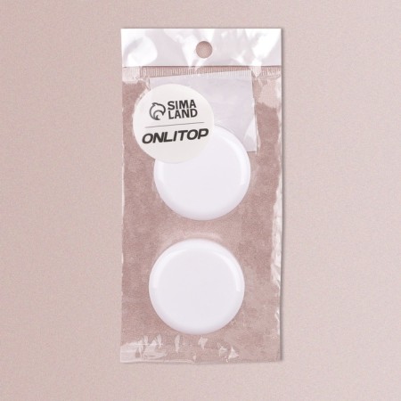 Storage jars, set - 2 pcs, 14 ml, white/transparent color-5