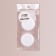 Storage jars, set - 2 pcs, 14 ml, white/transparent color