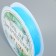 Elastic band for weaving "blue" winding 10 m, width 0.8 mm 6.5x6.5x1.3 cm