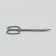 Scissors manicure, bent, wide, 9 cm, chameleon color