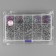 Shirt buttons, open, in the organizer, d = 9.5 mm, 200 pcs, color colorful color