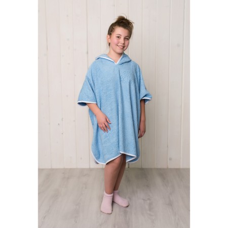 Hat-pongo for a boy, size 100 × 80 cm, blue, Makra-3