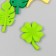 Decor for creativity plastic "leaves" set of 8 pcs 2.8x2.5; 3.1x1.7; 3x2; 2.7x2 cm