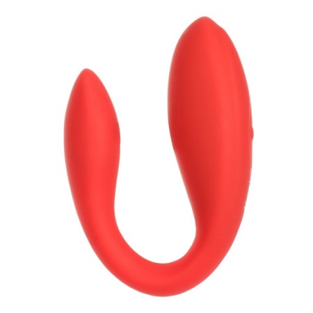Vibrator for steam oats, flexible, silicone, remote control, burgundy-3