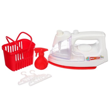 Game set "iron, spray gun", fixiki, light, sound-1
