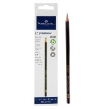 Pencil black-granographic Faber-Castell Goldfaber 1221 H, hexagonal, price for 1 pcs