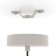 CAWTON chandelier, 1x40W E27