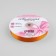 Satin tape, 20 mm × 91 ± 1 m, tangerine color No. 164