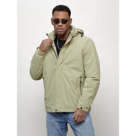 Spring jacket, size 50, light green color-12