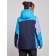 Ski jacket female winter, size 52, blue color
