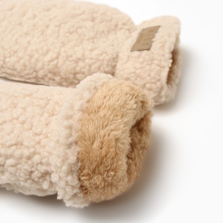 Women's mittens for lawsuit. Mehu Mist, rr. 26cm, beige-7