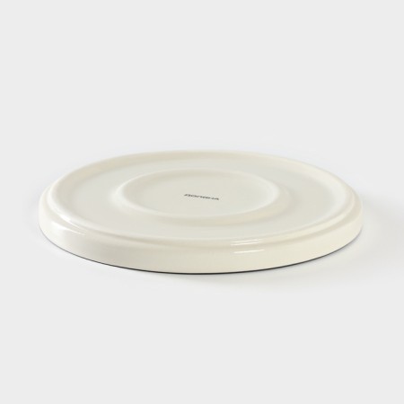 Ceramic “turquoise” plate, d = 22 cm-2