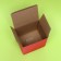 Box under a mug, without a window, red 12 x 9.5 x 12 cm
