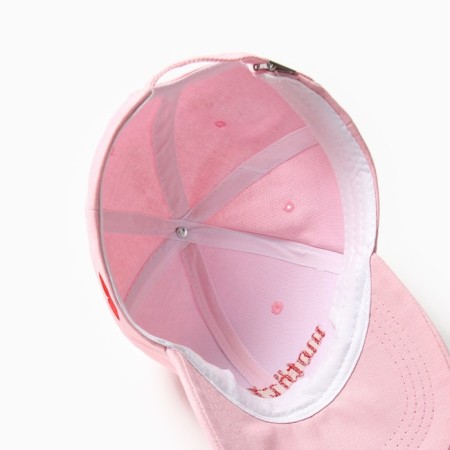 Women's cap Minaku "Motorhead", pink color, rr 54-56-4