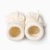 Baby booties, white color, size 9-11