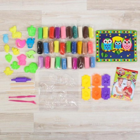 A set of creative creativity "The dough for modeling", the Master Do series, 30 colors-1