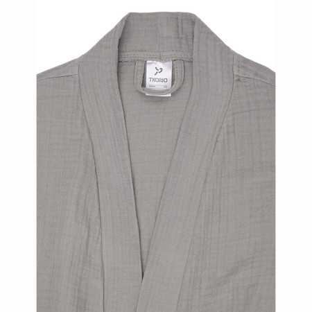 Essential robe, multilayer muslin, size m, color gray color-9