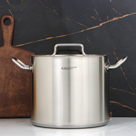 Poster "General catering", 9 l, d = 24 cm, h = 20 cm, metal cover, induction, with a heat distribution layer-6