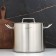 Poster "General catering", 9 l, d = 24 cm, h = 20 cm, metal cover, induction, with a heat distribution layer